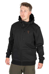 Fox Collection Soft Shell Jkt Black/Orange - dé KarperCentrale